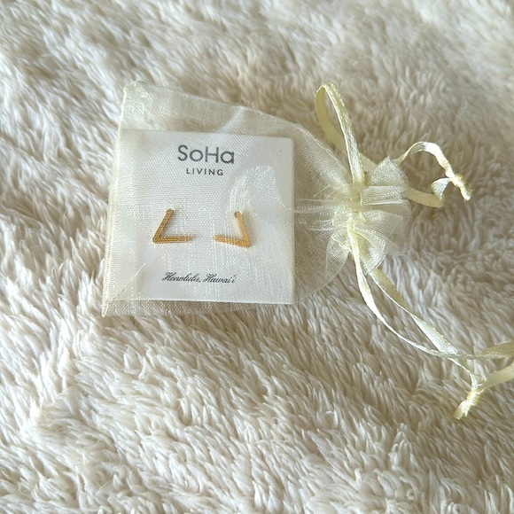 NWT SoHa Living | Geometric Post Earrings - Picture 1 of 2